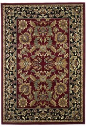 KAS Cambridge  7301 Red/Black Kashan